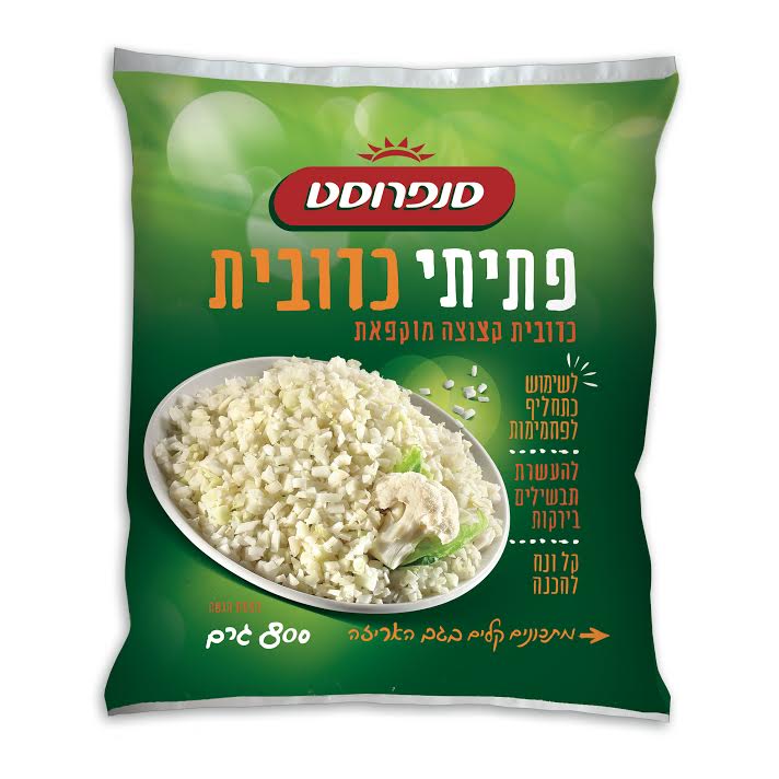 פתיתי כרובית של סנפרוסט. wheatout.co.il