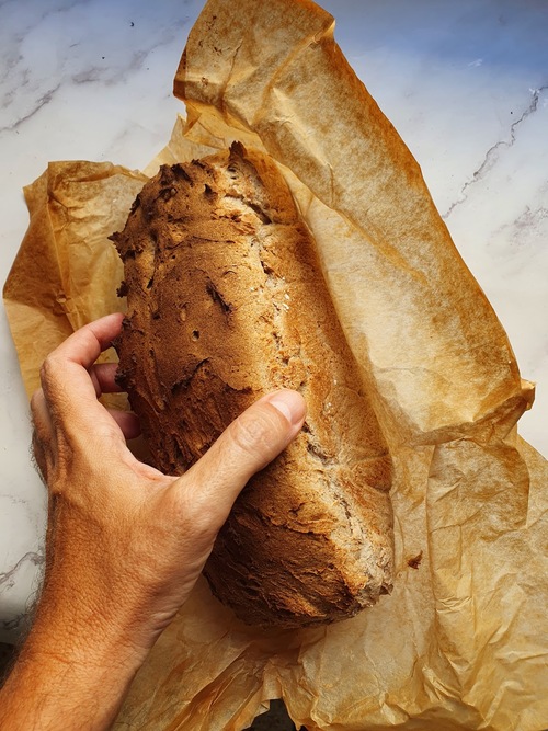 לחם כפרי ללא גלוטן. צילום: דביר בר